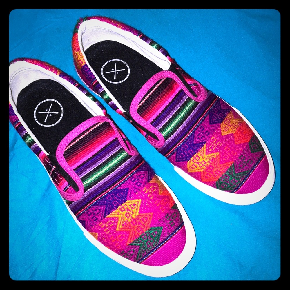 Colorful Inkkas Woven Shoes